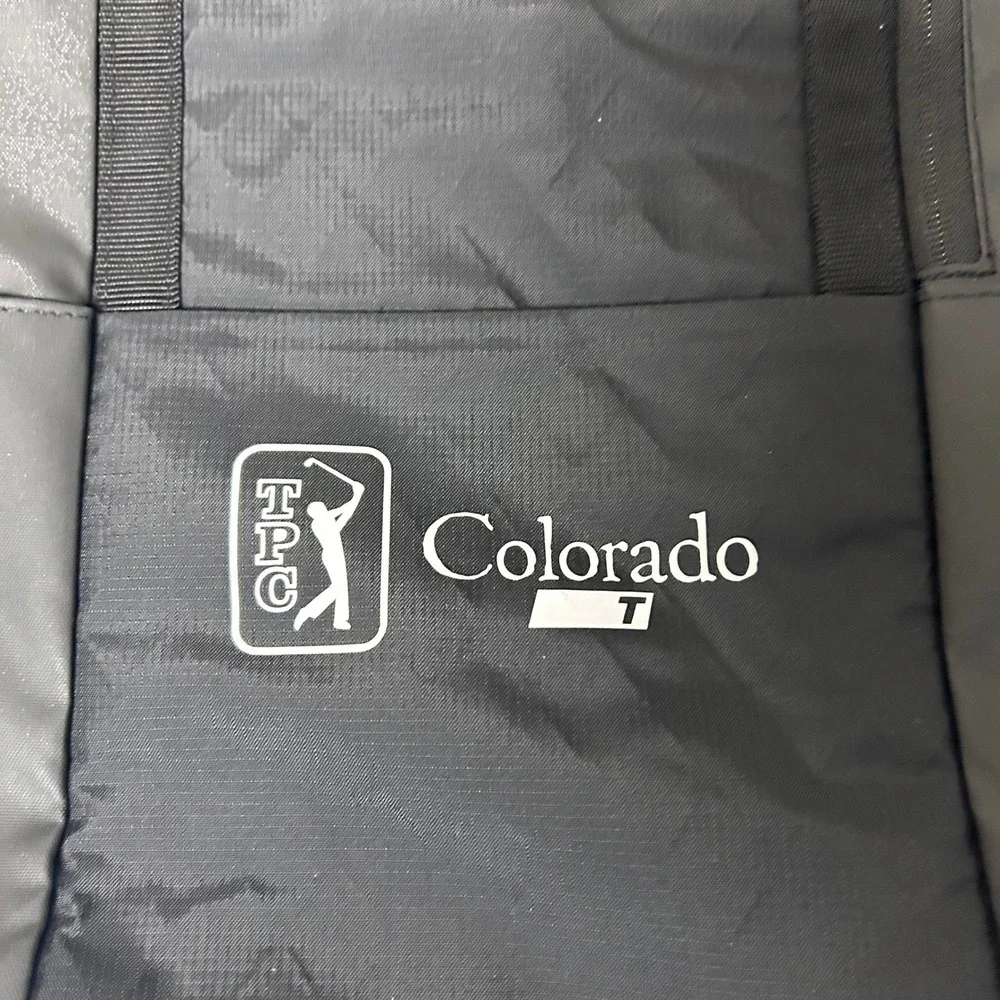 True Linkswear Day Tote Bag Black TPC Colorado Convertible Backpack